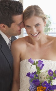 Bride and groom.