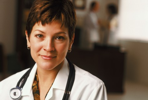 Portrait of a doctor. Photo : Rob Lewine