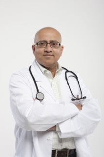 Portrait of a doctor. Photo : Dan Bannister