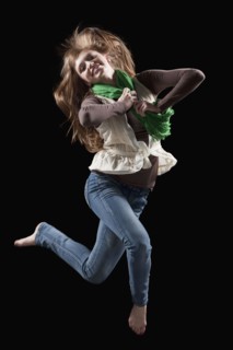 Female dancer performing lyrical dance. Photo : Mike Kemp