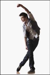 Male dancer performing lyrical dance. Photo : Mike Kemp