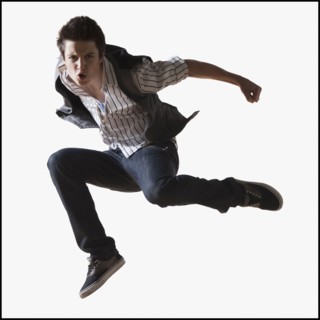 Male dancer performing lyrical dance. Photo : Mike Kemp