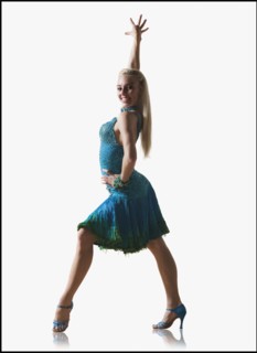 Female ballroom dancer. Photo : Mike Kemp