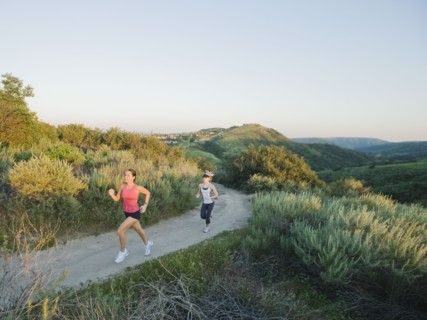 Trail runners.