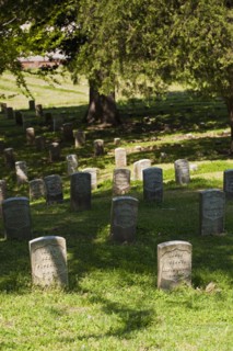 National Cemetery at Vicksburg National Military Park.