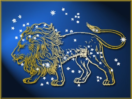 Leo astrological sign.