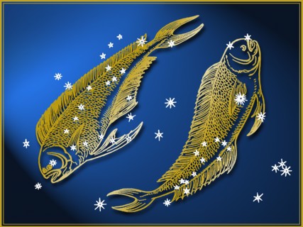 Pisces astrological sign.