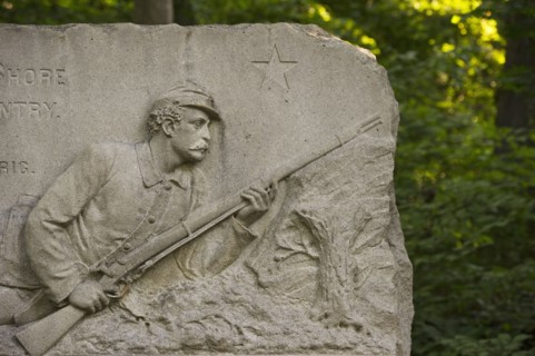 Memorial at Gettysburg National Military Park. Photo : Daniel Grill