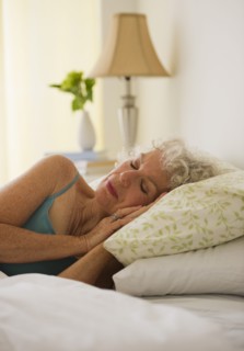 Woman sleeping. Photo : Daniel Grill