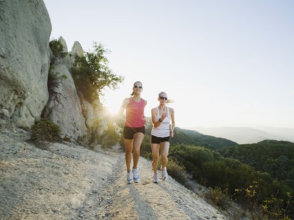 Trail runners.