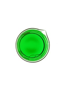 Can of green paint. Photo : David Arky
