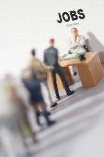 Figurines applying for jobs. Photo : Antonio M. Rosario