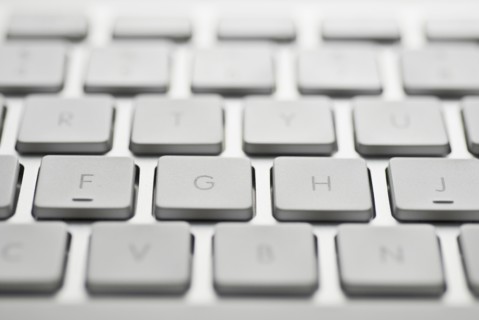 Keys of computer keyboard. Photo : Antonio M. Rosario