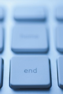 End key on keyboard. Photo : Antonio M. Rosario
