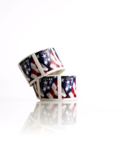 American postage stamps. Photo : David Arky