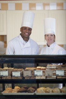 Patisserie chefs. Photo. Dan Bannister