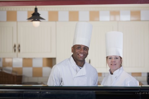 Patisserie chefs. Photo. Dan Bannister