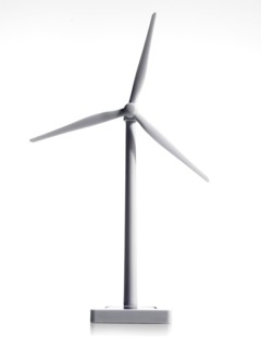 White windmill. Photo : David Arky