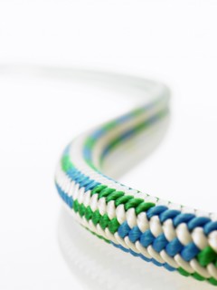 Colorful rope. Photo : David Arky