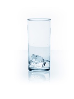 Glass of water. Photo. David Arky