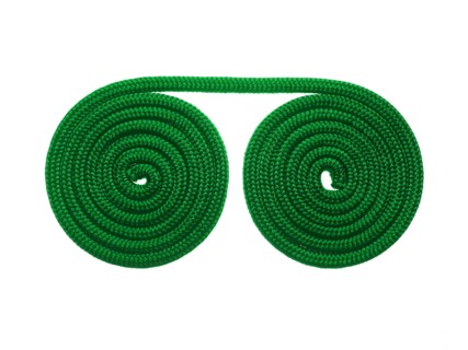 Green rope. Photo. David Arky