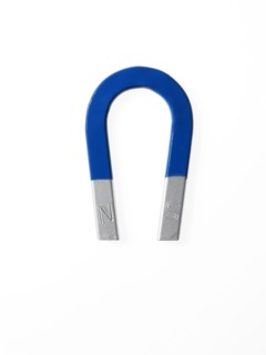 Blue magnet. Photo : David Arky
