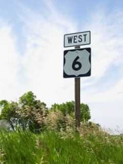 Highway sign. Photo. John Kelly