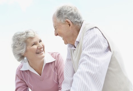 Happy senior couple. Photo. momentimages