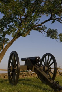 Civil war cannon. Photo : Daniel Grill