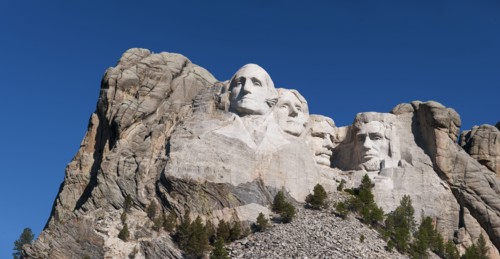 Mount Rushmore.