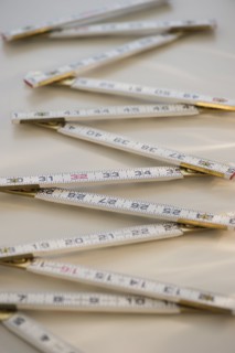 Folding ruler. Photo : Daniel Grill