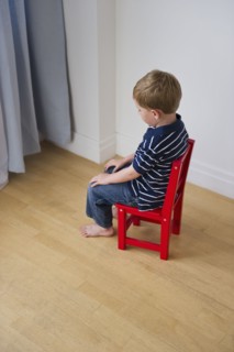 Young boy having a time out. Photo : Daniel Grill