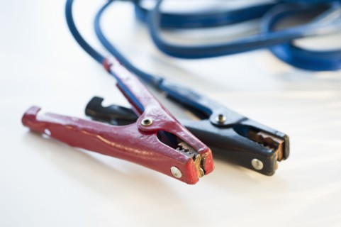 Jumper cables.