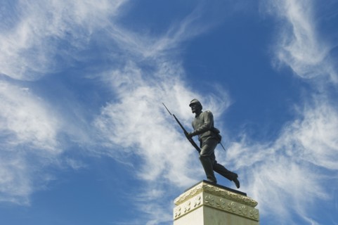 Minnesota memorial at Gettysburg National Memorial Park.
