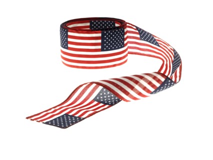 Roll of Americana ribbon. Photo. David Arky