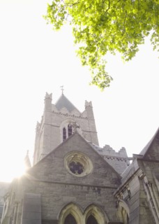 Christ Church Cathedral in Dublin Ireland.