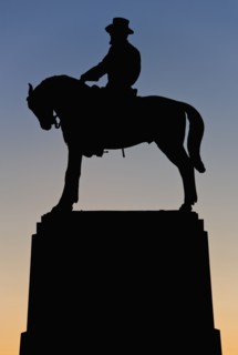 Howard statue at Gettysburg National Military Park. Photo : Daniel Grill