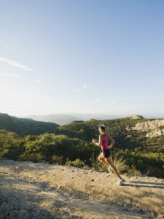 Trail runner. Photo. Erik Isakson