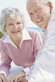 Happy senior couple. Photo. momentimages