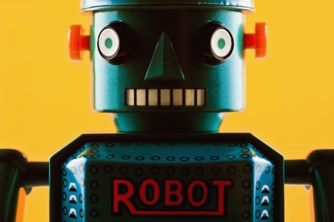 Toy robot. Photo : Antonio M. Rosario