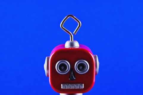 Toy robot. Photo : Antonio M. Rosario