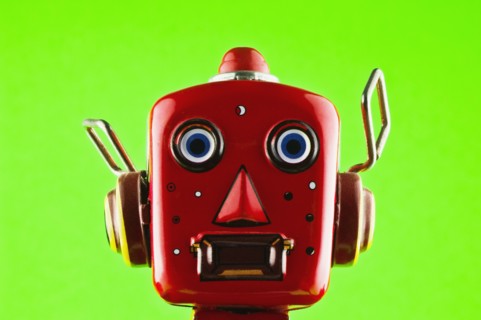 Toy robot. Photo : Antonio M. Rosario