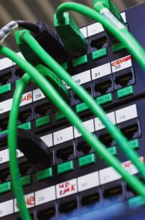 Network cables. Photo : Antonio M. Rosario