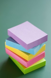 Stack of note pads. Photo : Antonio M. Rosario