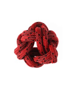 Ball of red rope. Photo. David Arky
