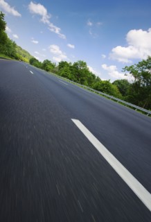 Empty highway.