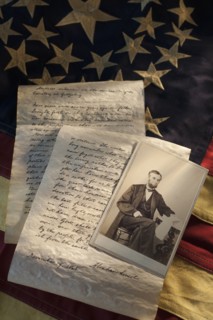 Letters written by Abraham Lincoln.