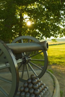 Civil war cannon.