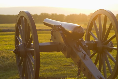 Civil war cannon.