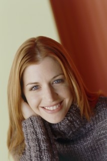 Smiling woman. Photo : Fisher Litwin